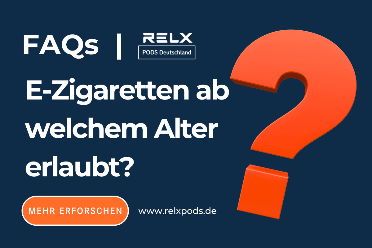 E-Zigaretten ab welchem Alter erlaubt?