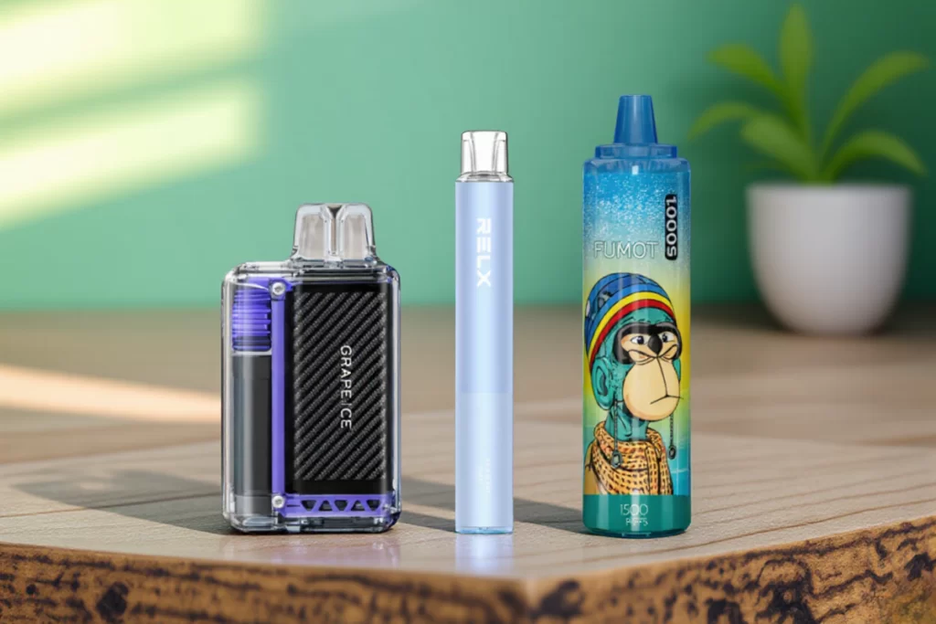 Wie raucht man eine Einweg Vape