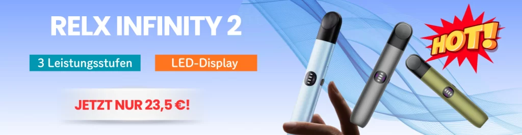 RELX Infinity 2 Device Banner
