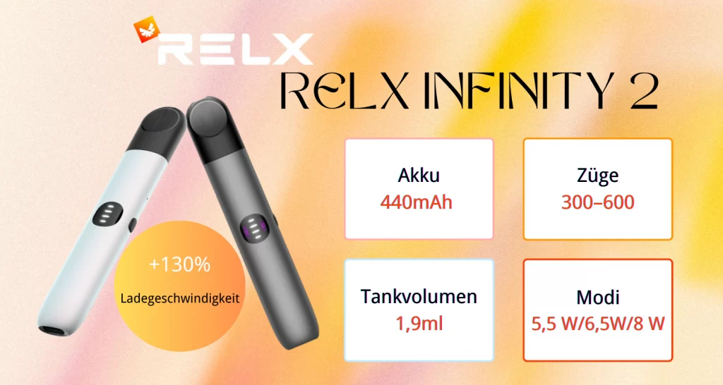 RELX Infinity 2 Home Banner
