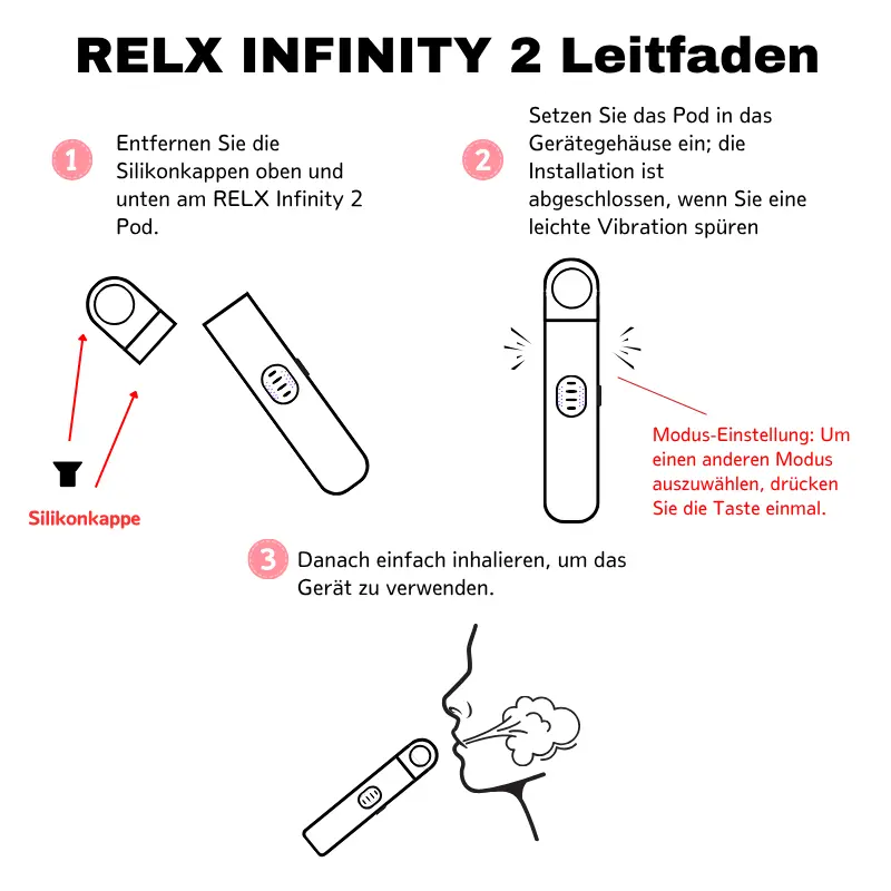 RELX Infinity 2 Device Leitfaden
