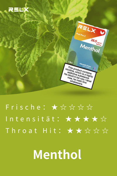 RELX Infinity 2 Pod – Menthol