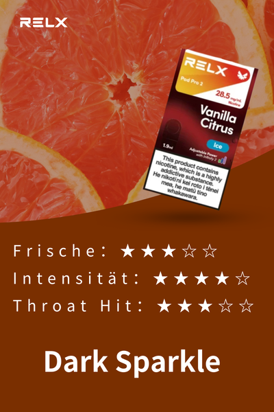 RELX Infinity 2 Pod – Dark Sparkle(Vanilla Citrus)(Cola)