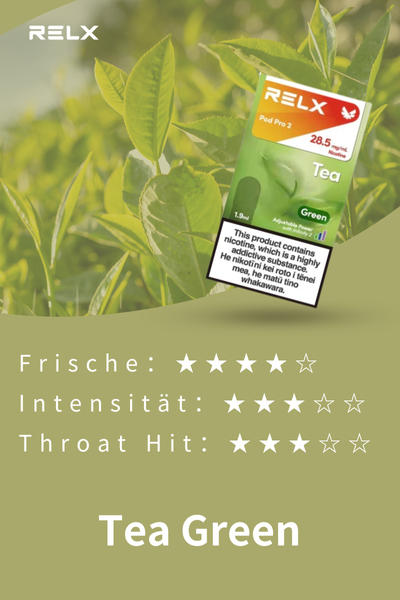 RELX Pods Tea Green Germany