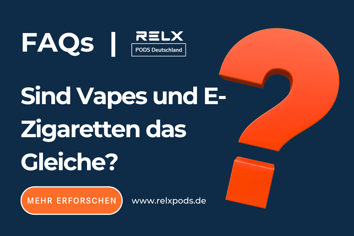 Sind Vapes und E-Zigaretten das Gleiche?