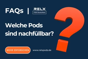 Welche Pods sind nachfüllbar?