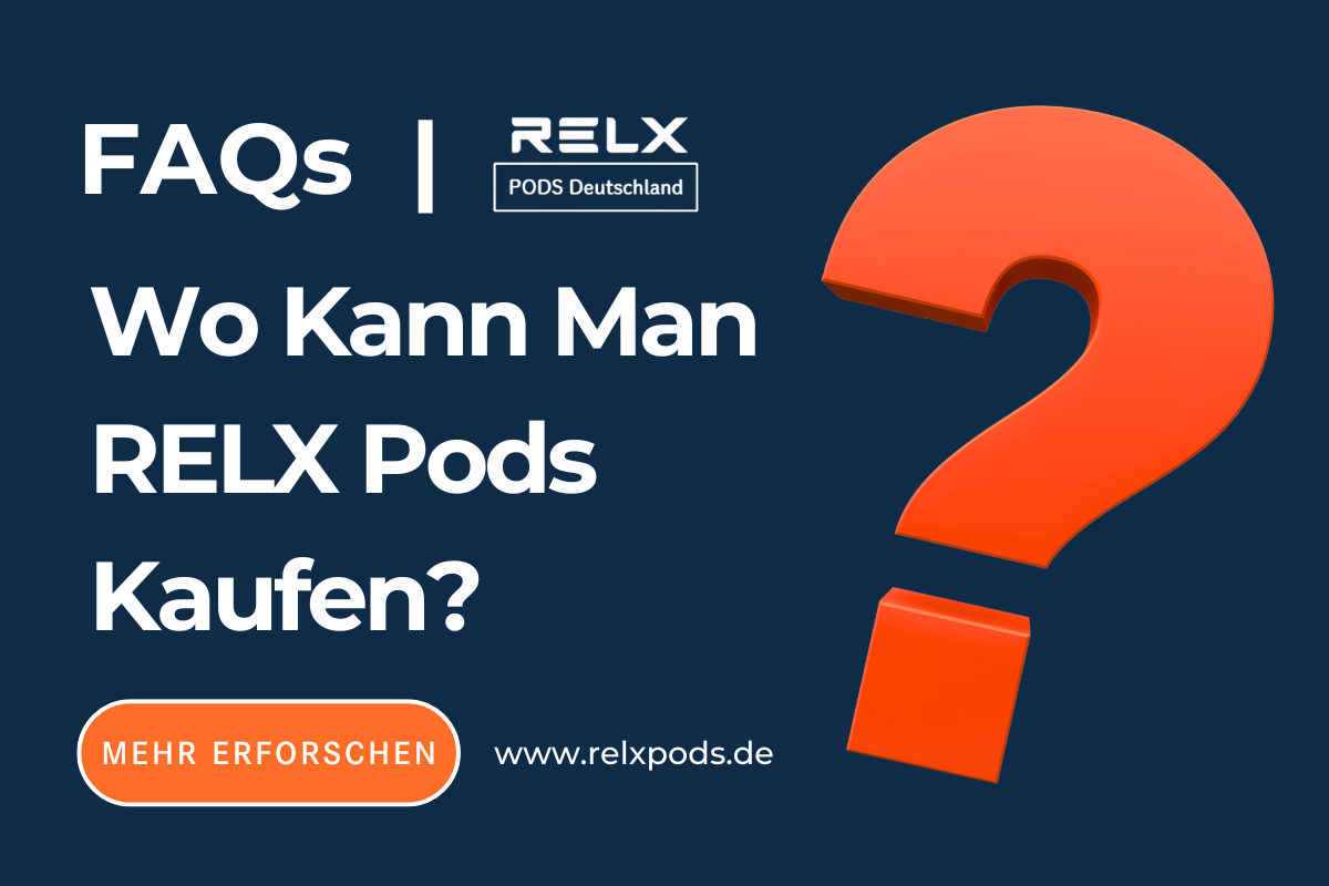 Wo Kann Man RELX Pods Kaufen